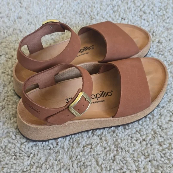 Birkenstock Papillio Glenda Pecan Sandals 37 - Picture 4 of 7